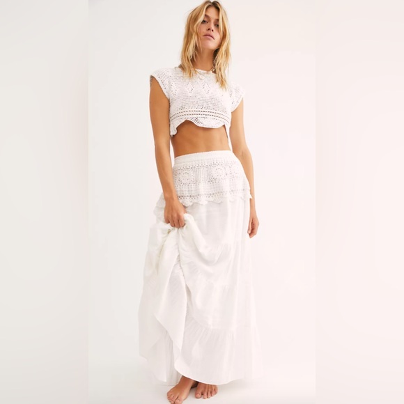 Free People Dresses & Skirts - Free People Buttercup Crochet Set